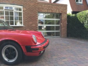 Byron Doors installation of a Ryterna FV Thermo aluminium sectional garage door in Spalding.