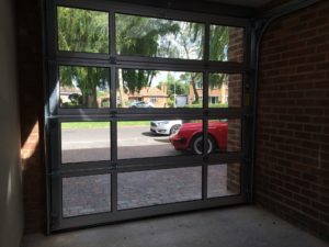 Byron Doors installation of a Ryterna FV Thermo aluminium sectional garage door in Spalding.