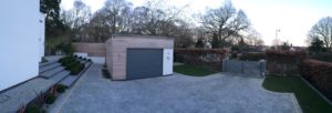 Byron Doors installation of a Ryterna 40mm insulated steel sectional garage door in Mansfield