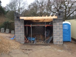 Byron Doors installation of a Ryterna 40mm insulated steel sectional garage door in Mansfield